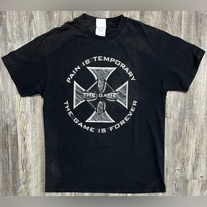 Vintage WWE Triple H The Game No Foreplay Double Sided T-Shirt Men’s Size L